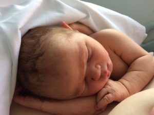 Yoga, breathing and affirmations in labour